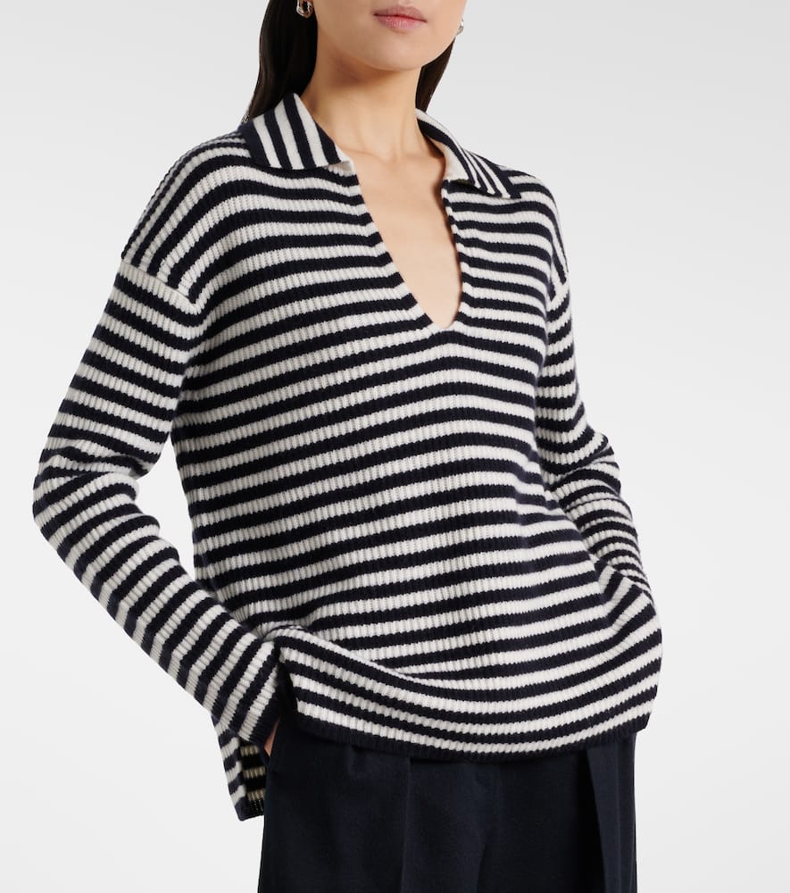 Gomma striped cashmere top
