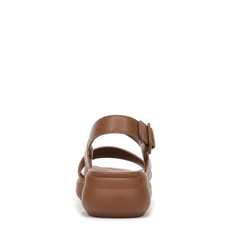 Women's Coast Wedge Sandals (Walnut Brown Faux Leather)