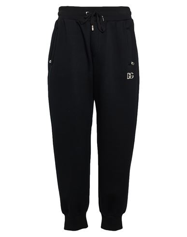 Man Pants Black Size 42 Modal, Polyester, Zamak