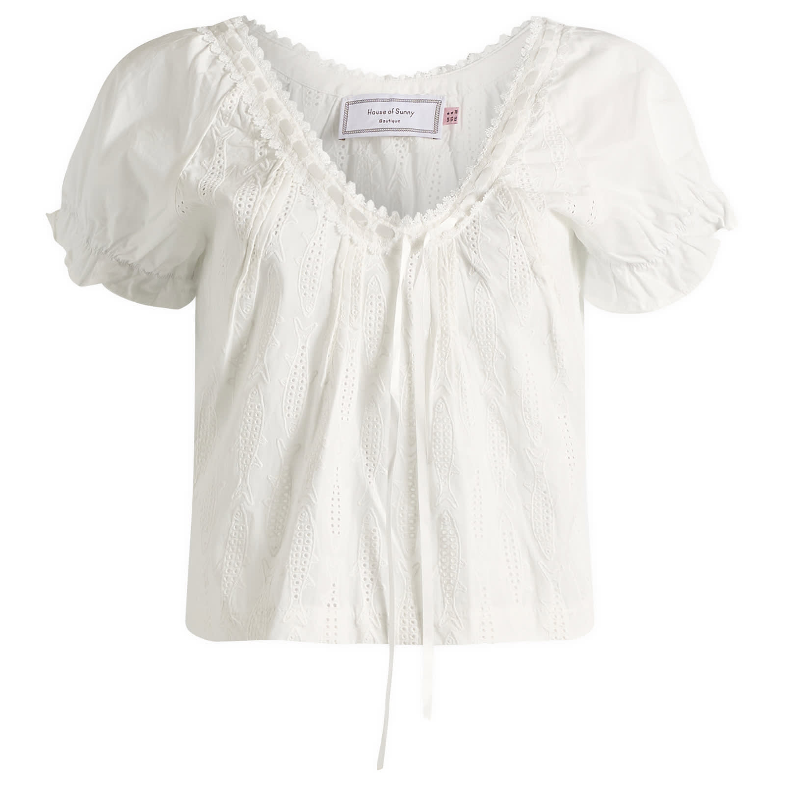 Women's Sea Breeze Cotton Top Ivory