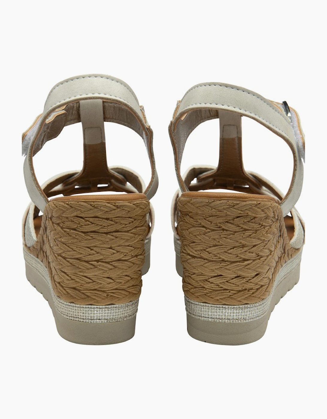 Lotus Women's Cavallo Womens Wedge Sandals - Tan