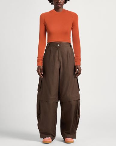Woman Top Rust Size XL Modal, Elastane