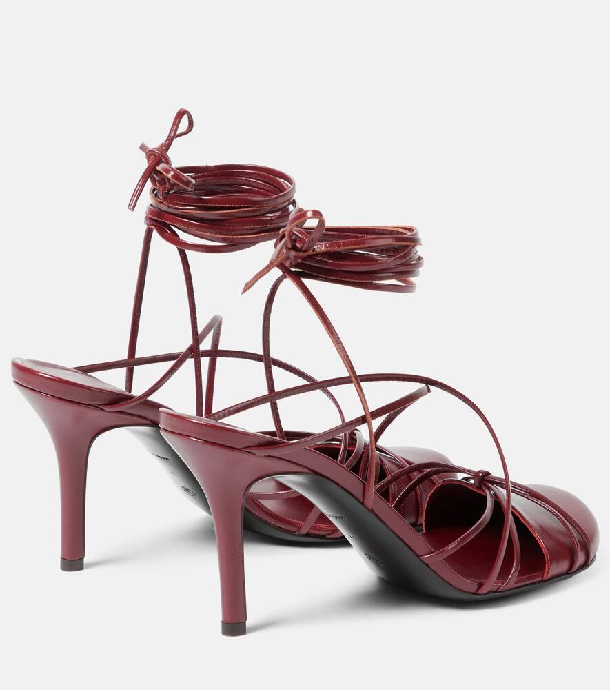 The Row Joan leather pumps