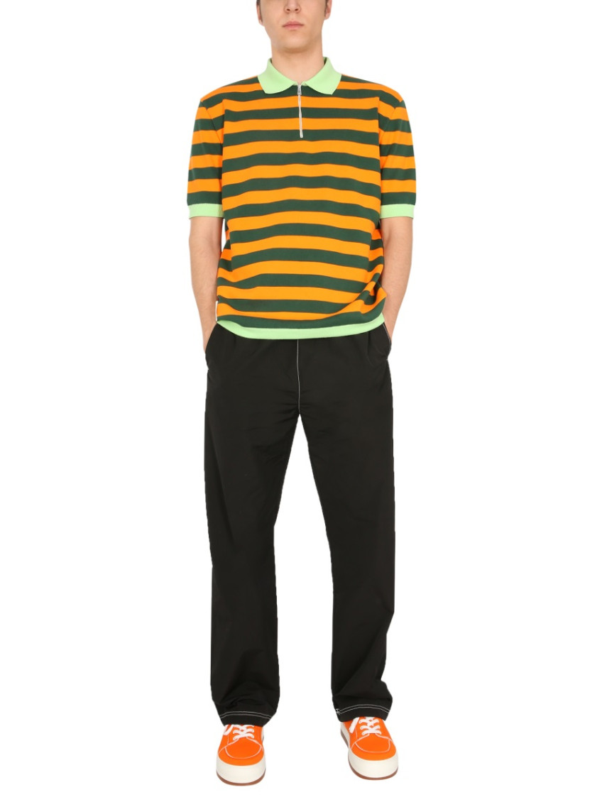 Yellow Shirt Collar Polo
