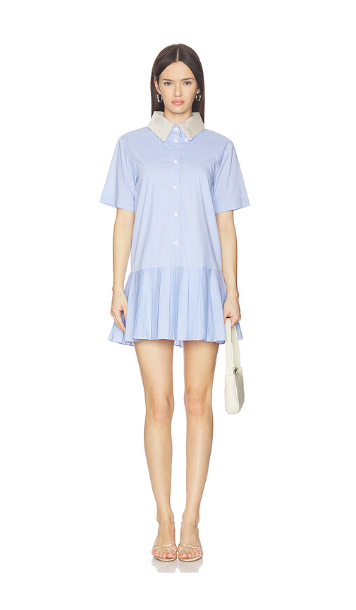 Maude Club Dalton Dress in Blue. S. Also in