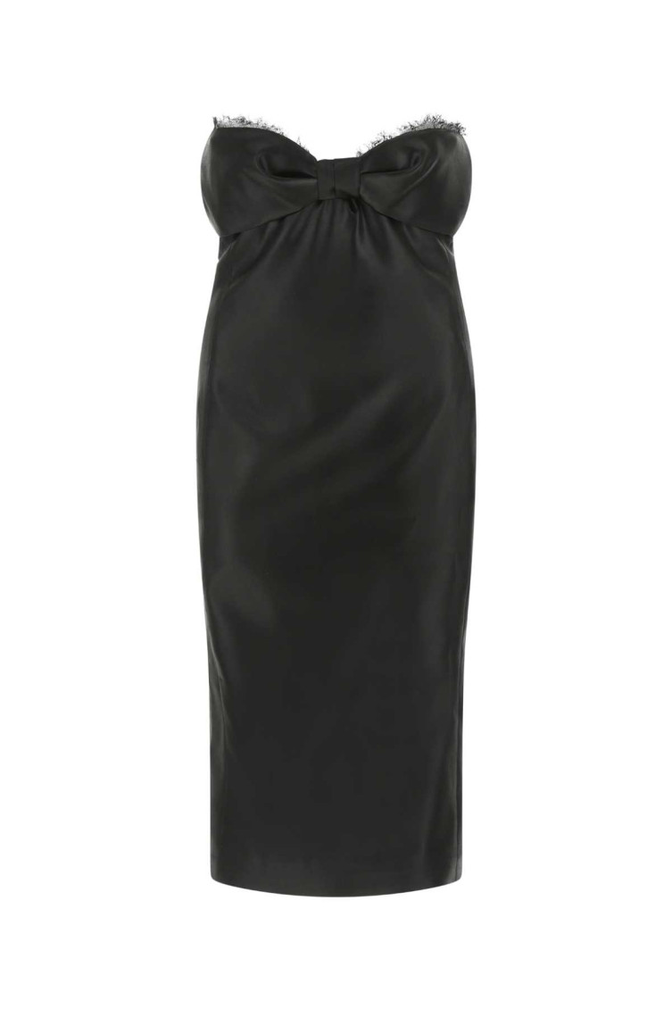 Satin Bustier Dress
