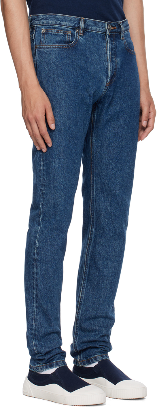 Indigo Blue Petite New Standard Denim Jeans