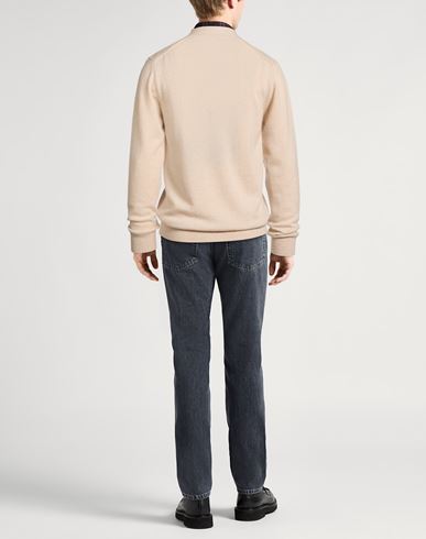 Selezione Man Cardigan Beige Size M Cashmere