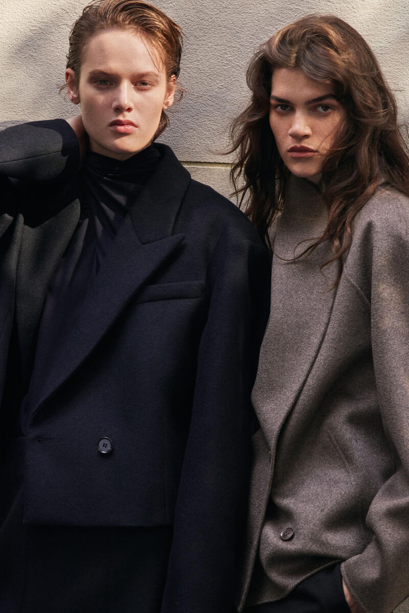 Double-Faced Cashmere Bomber Jacket