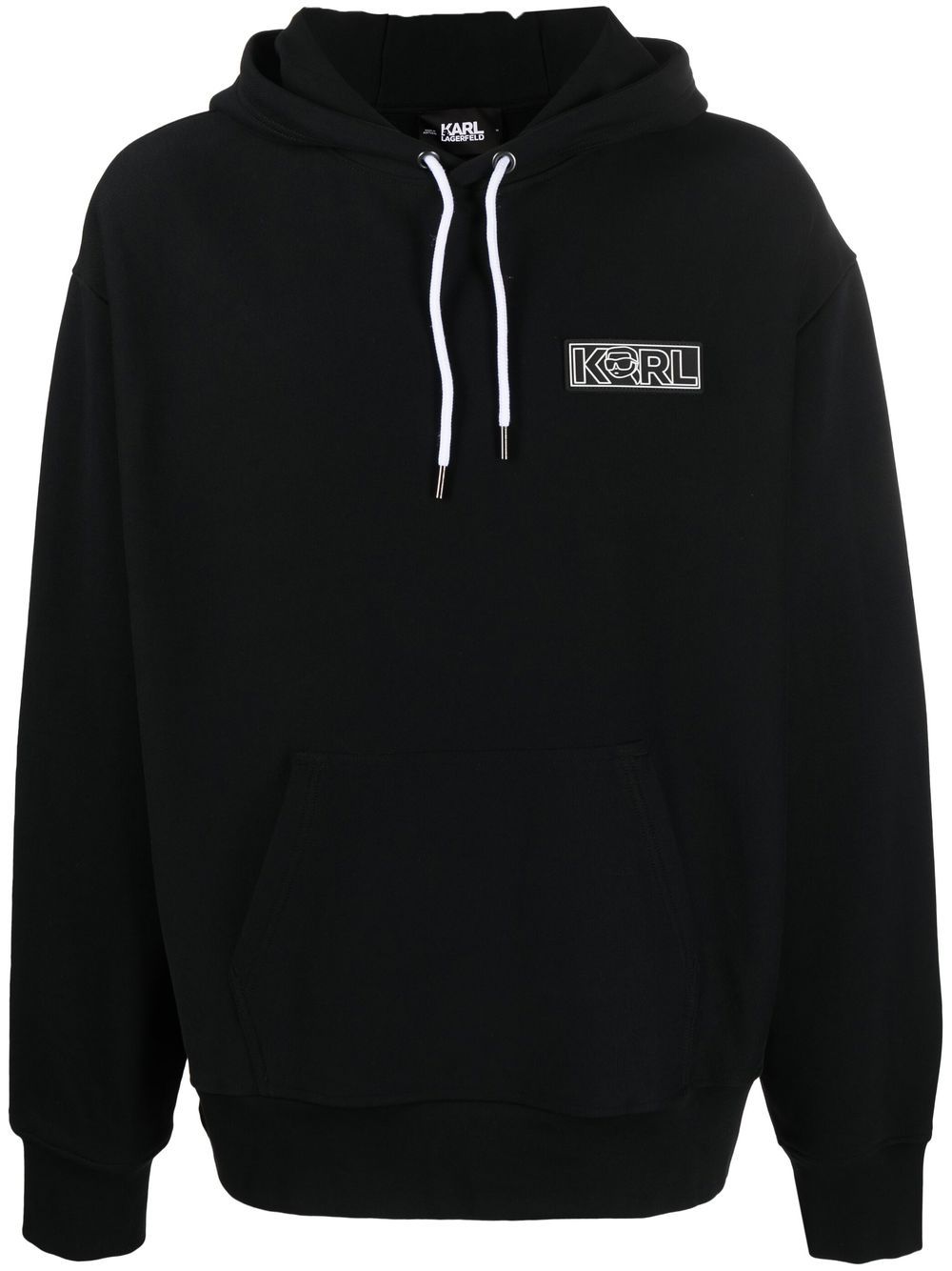 Ikonik 2.0 long-sleeve hoodie - Black