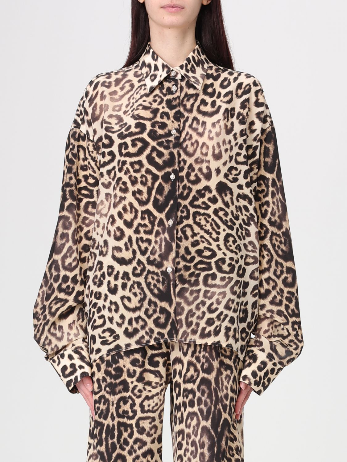 Shirt Woman color Brown