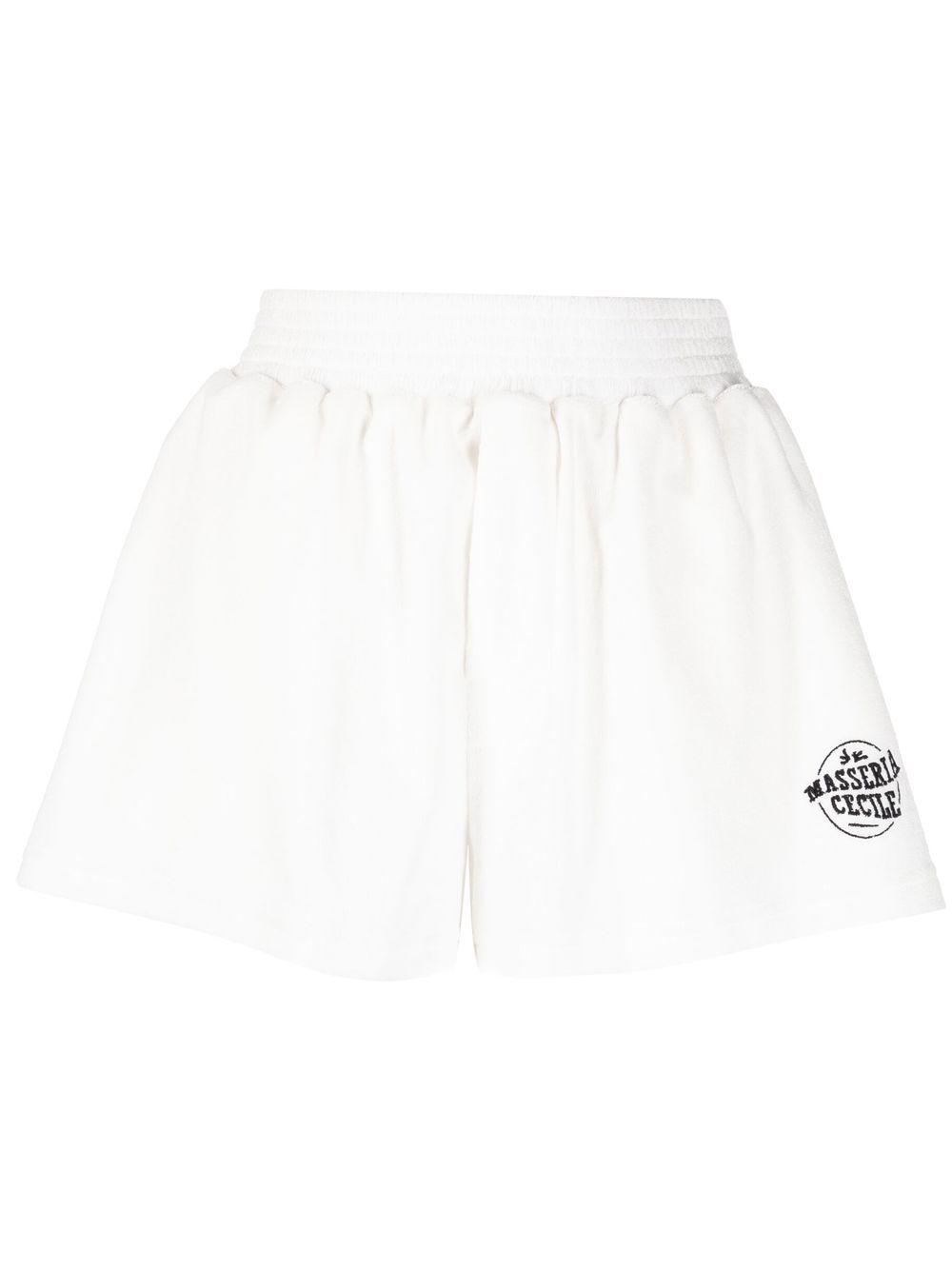 Terry-cloth track shorts