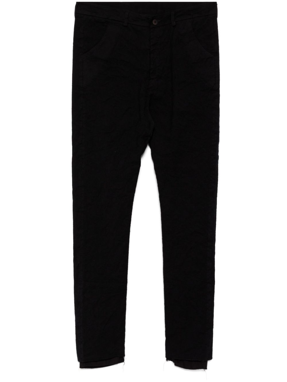 Belt loops trouser - Black