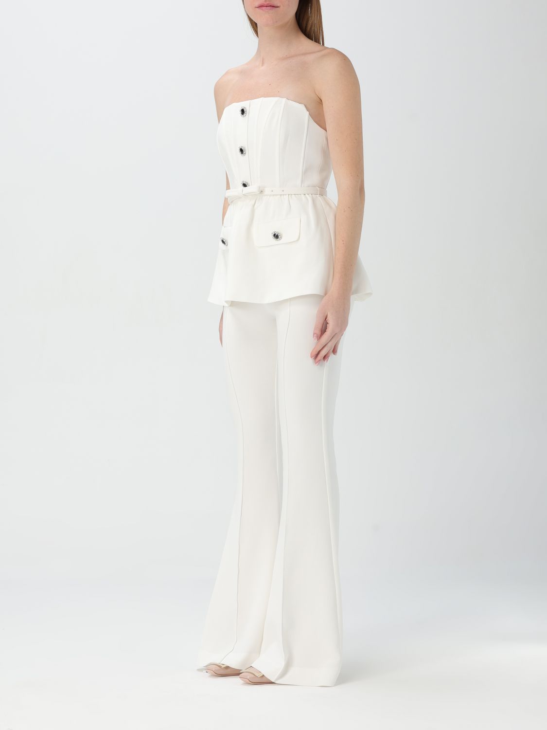 Pants Woman color White