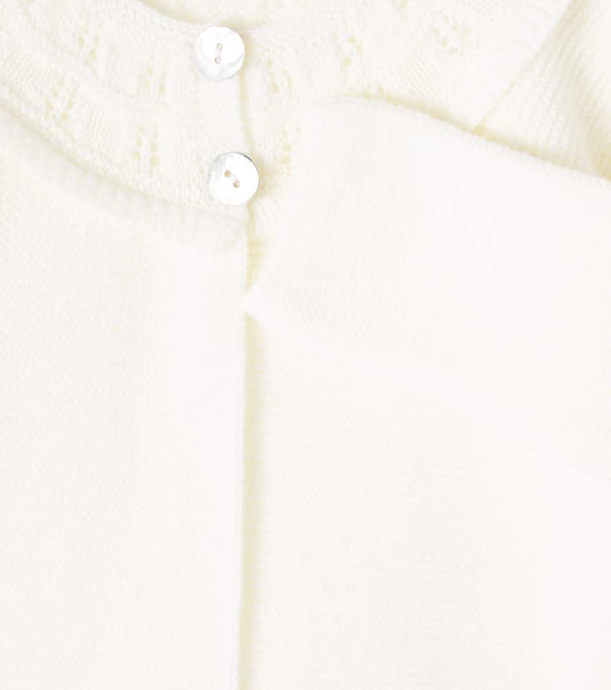 Baby Baena wool cardigan