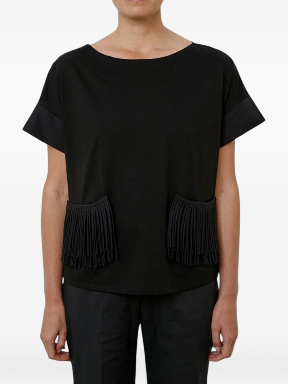 MeimeiJ cotton t-shirt - Black