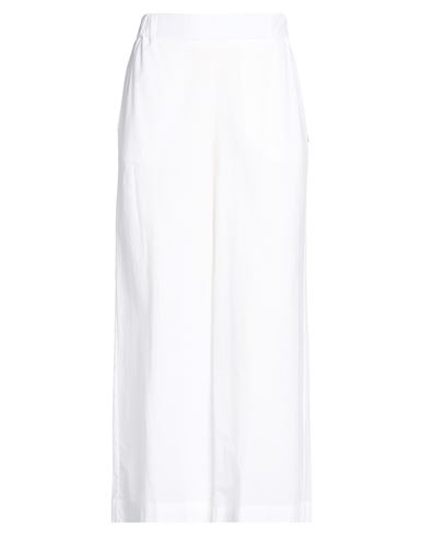Woman Pants White Size 6 Cotton