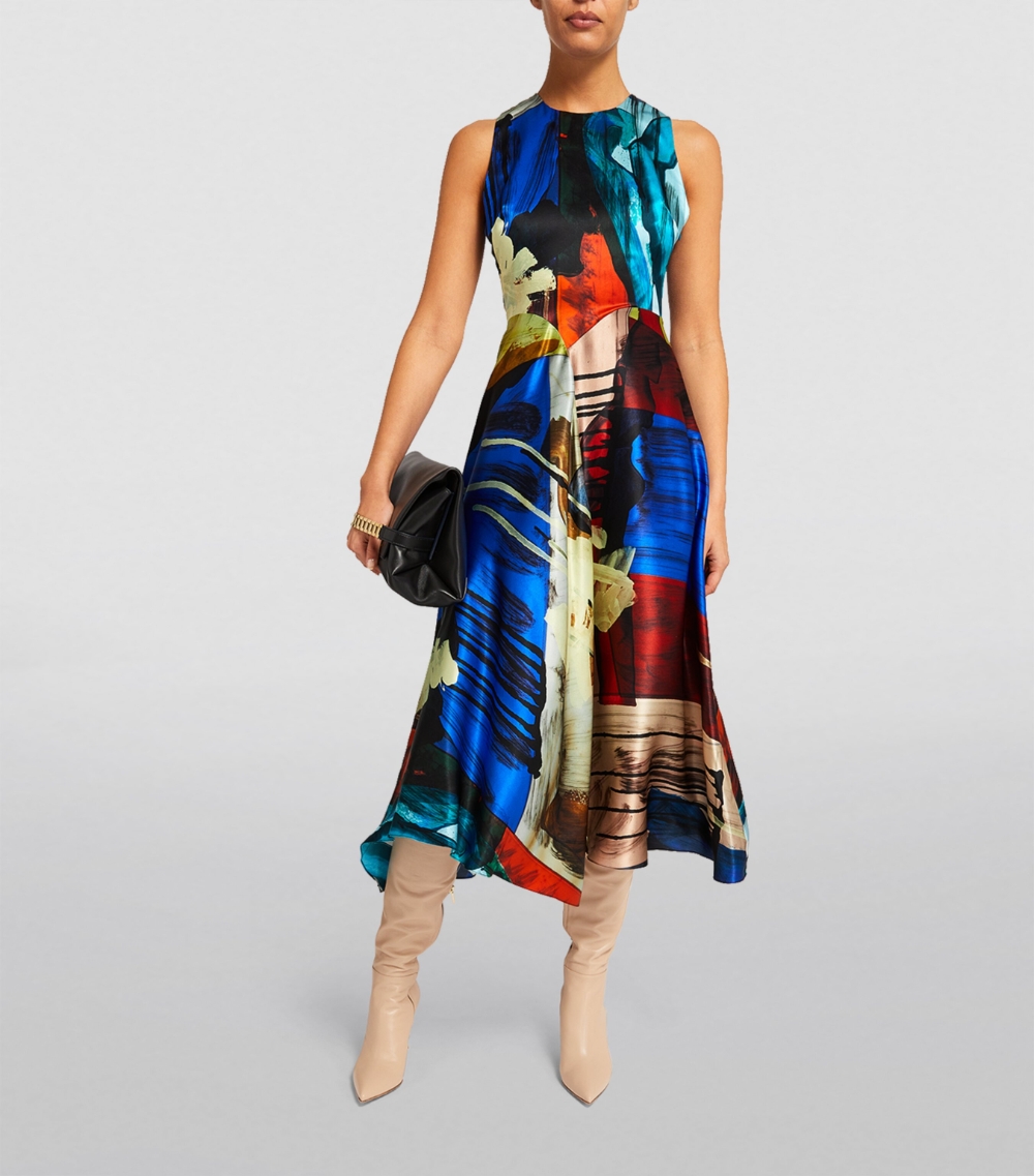 Silk Adama Midi Dress