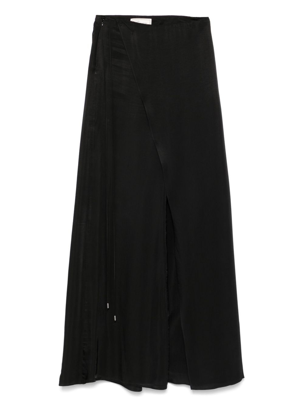 Blumarine satin trousers - Black