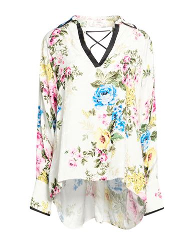 Woman Top Off white Size 10 Viscose, Polyester