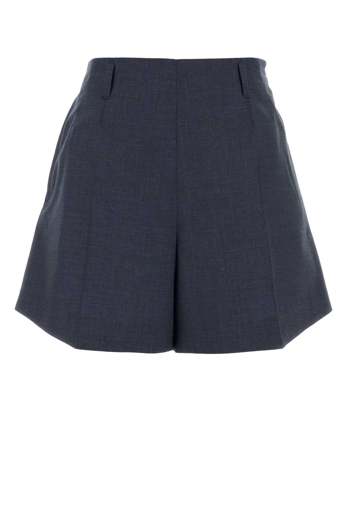 Waisted Shorts — Navy