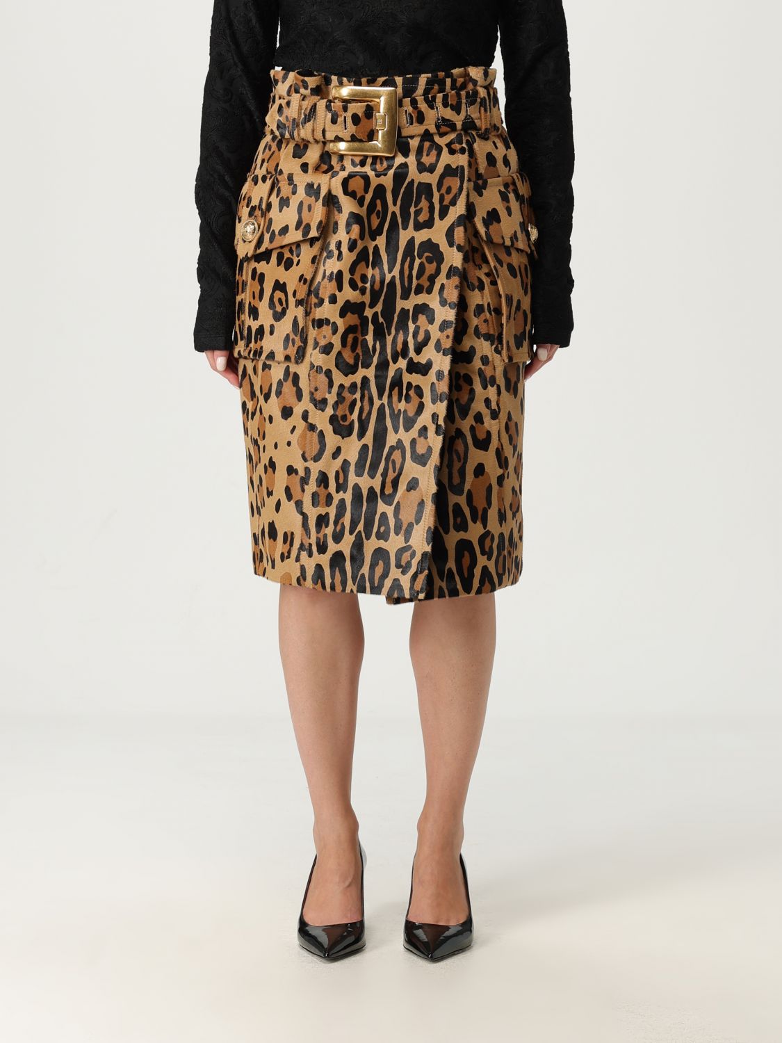 Skirt Woman color Beige
