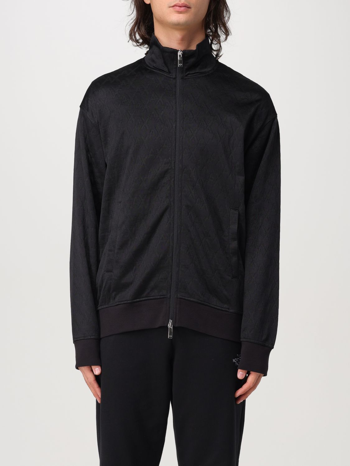 Zip-up cardigan - Black