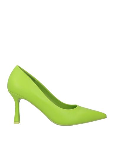 Woman Pumps Lime green Size 7 Synthetisches Material