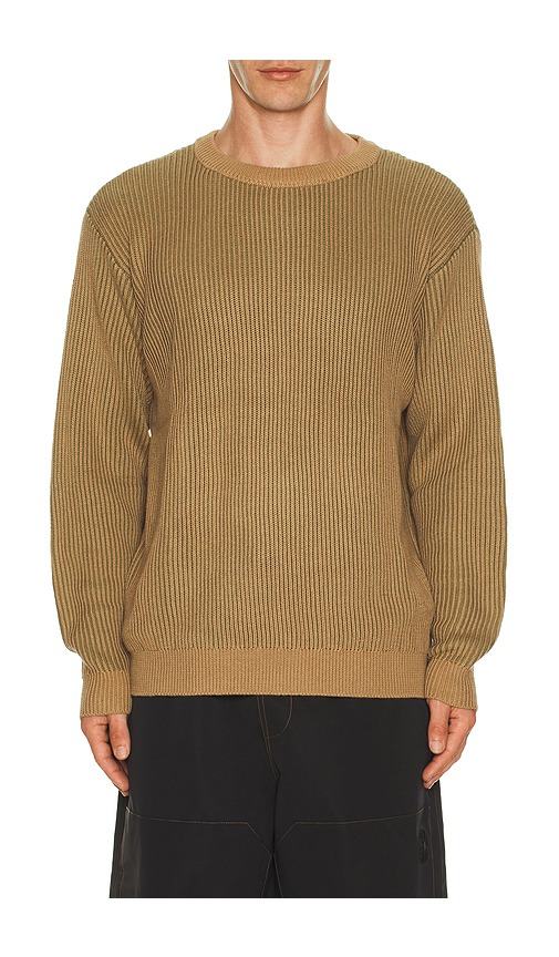 Autumn Headwear Jefe Sweater in Beige. XL/1X. Also in L
