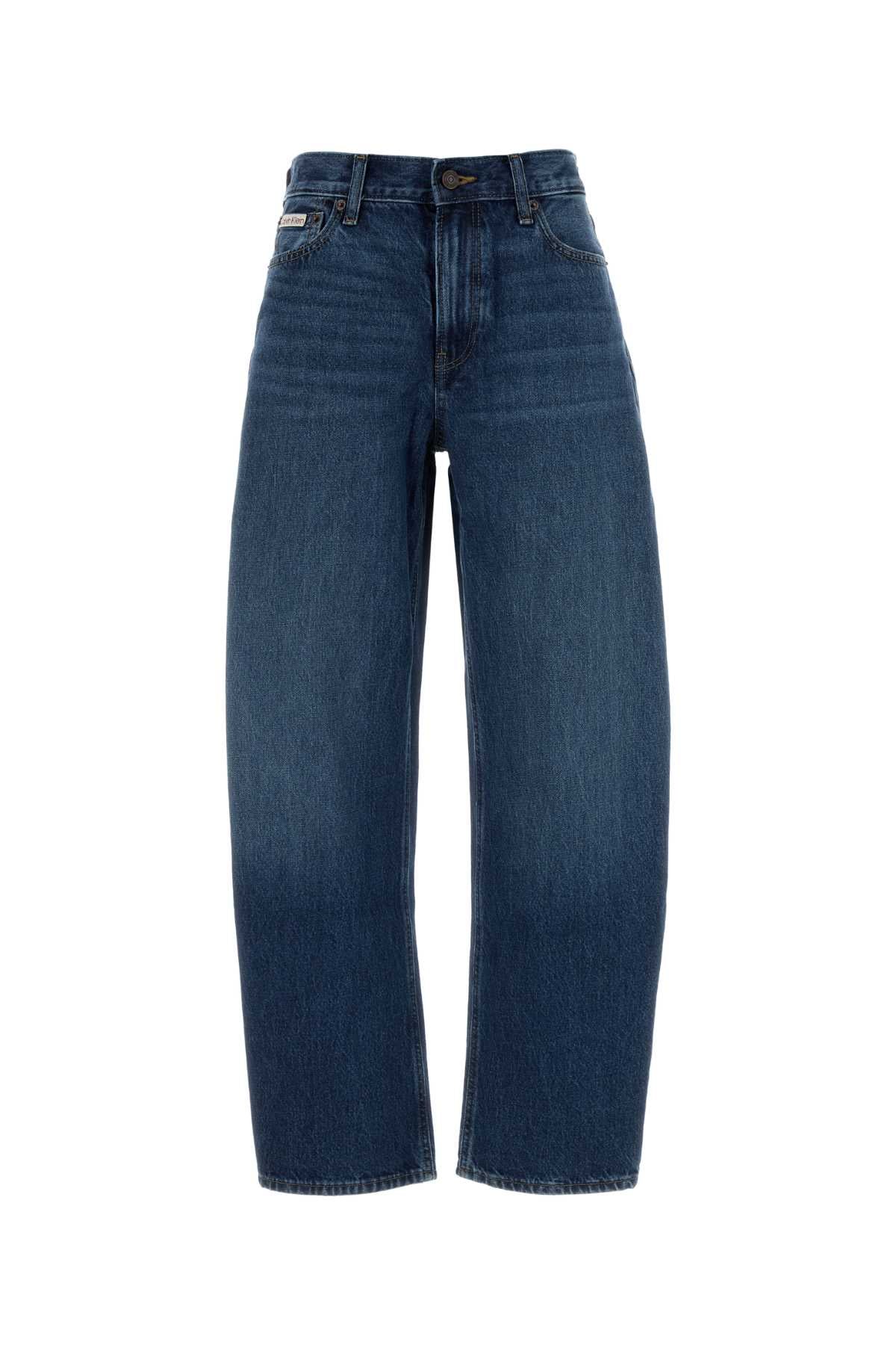 Barrel Jeans — Blue