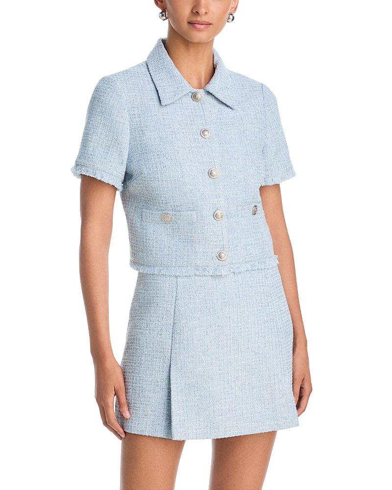 Tweed Short Sleeve Jacket - Exclusive
