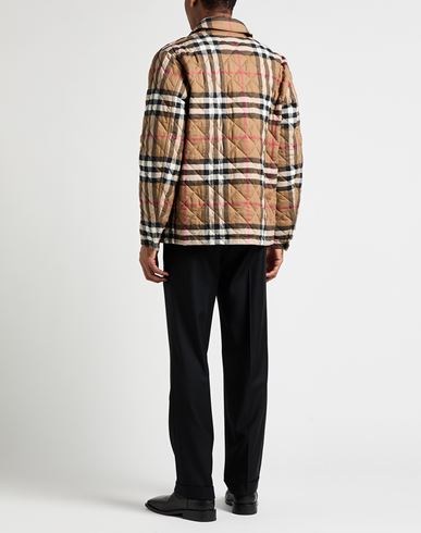 Man Jacket Camel Size L Cotton