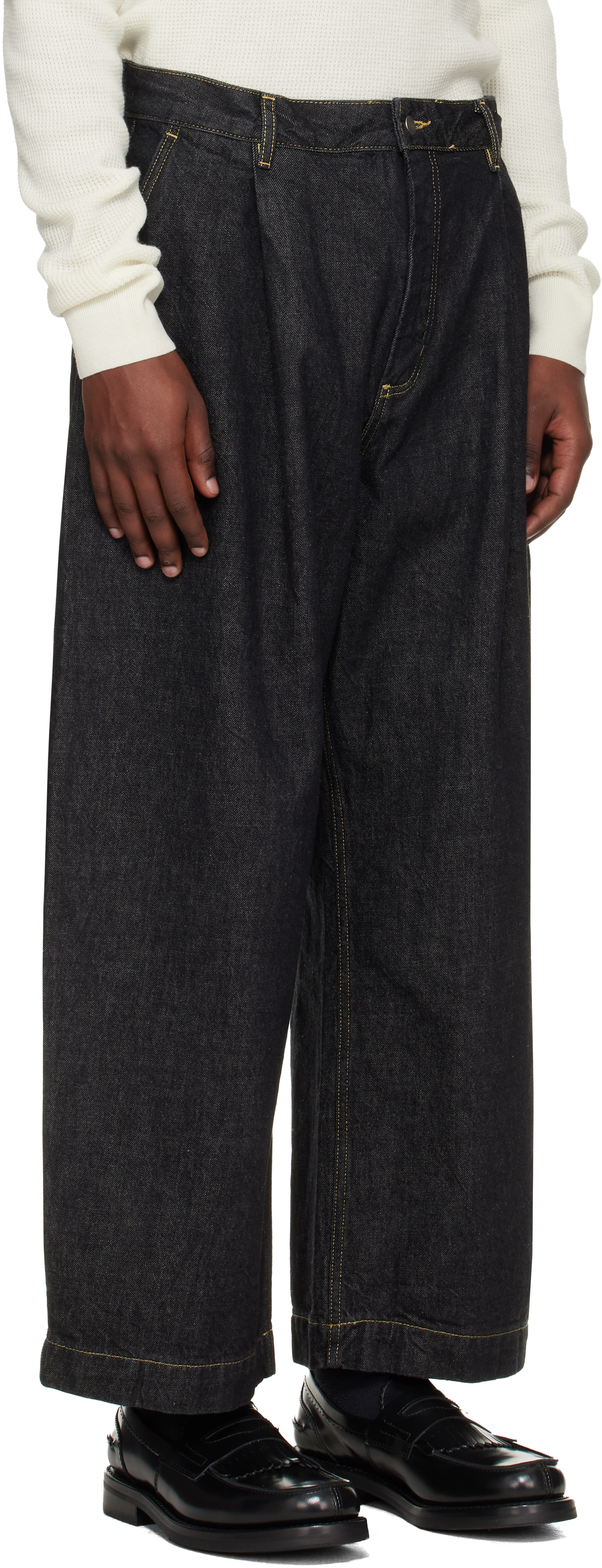 Black Puch Italian Denim Jeans