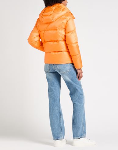 Woman Puffer Orange Size XXS Recycled nylon