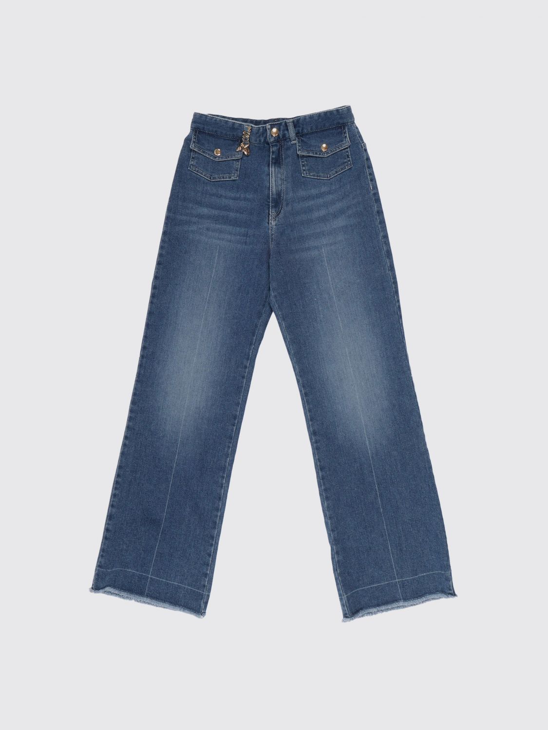 Jeans CHLOÉ Kids color Grey