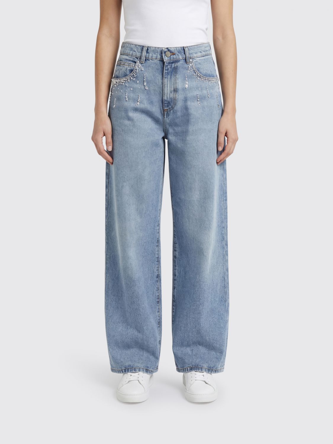 Jeans Woman color Blue