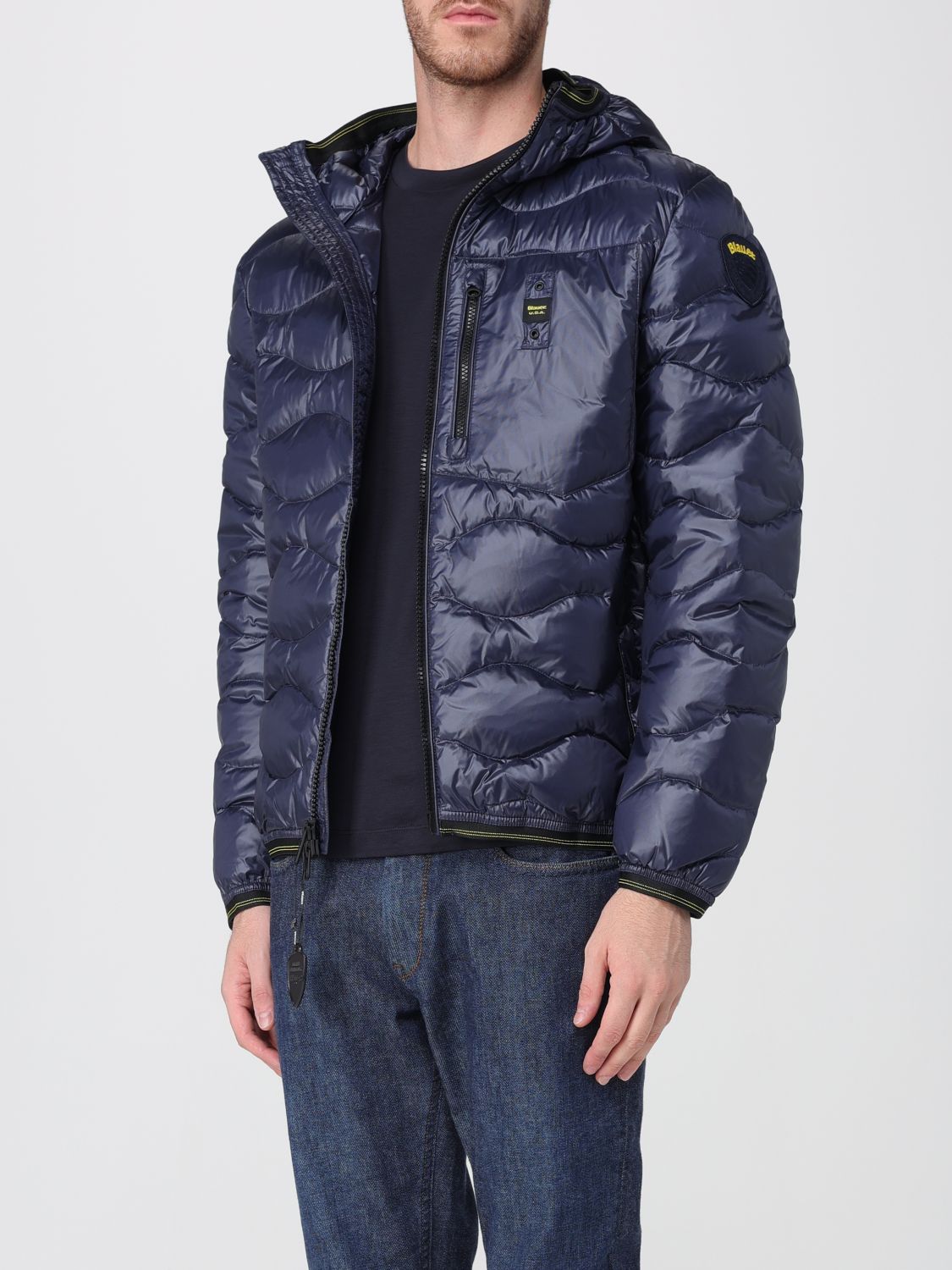 Jacket Men color Blue
