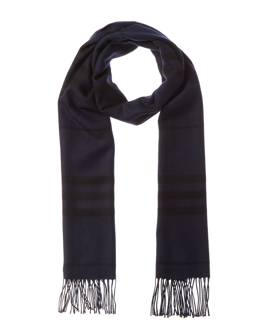 Check Wool Scarf