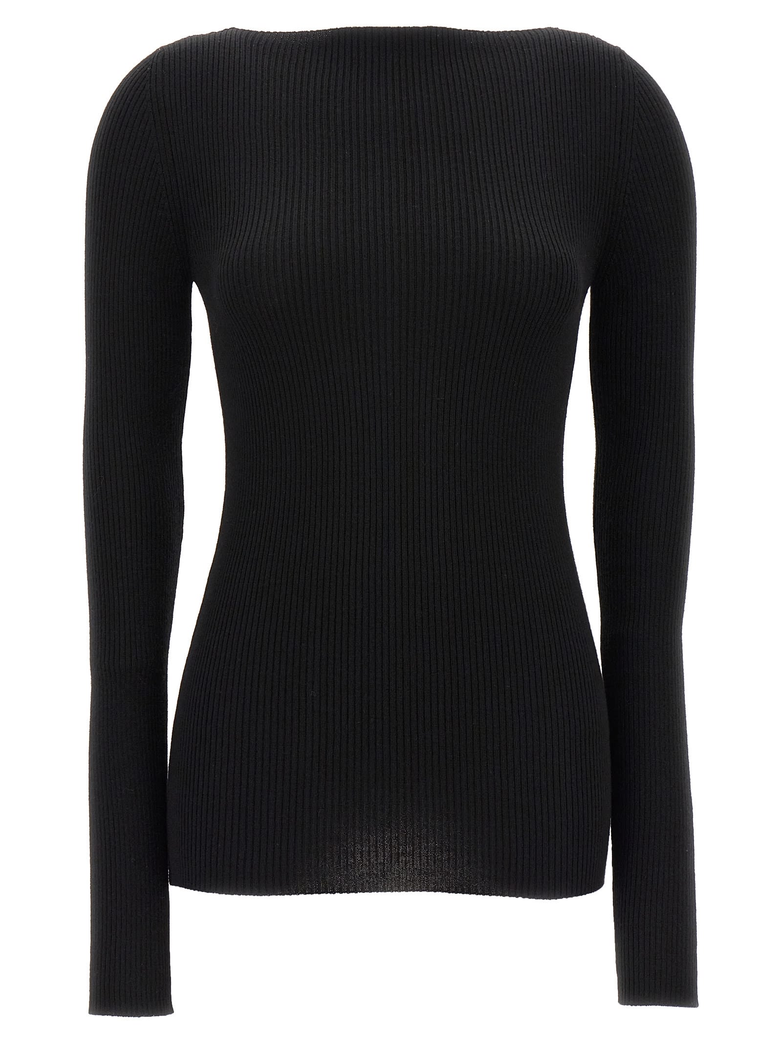 -Al Top Maglioni Nero-Donna