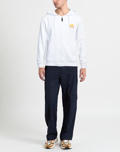 Man Sweatshirt White Size L Cotton