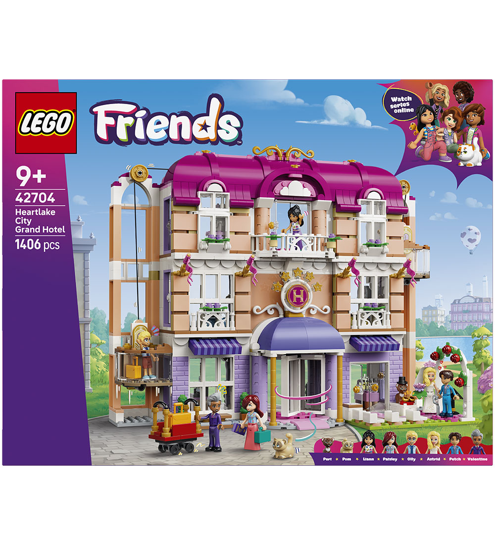 LEGO® Friends - Heartlake City Grand Hotel 42704 - 1406 Parts - LEGO® - OneSize - Block