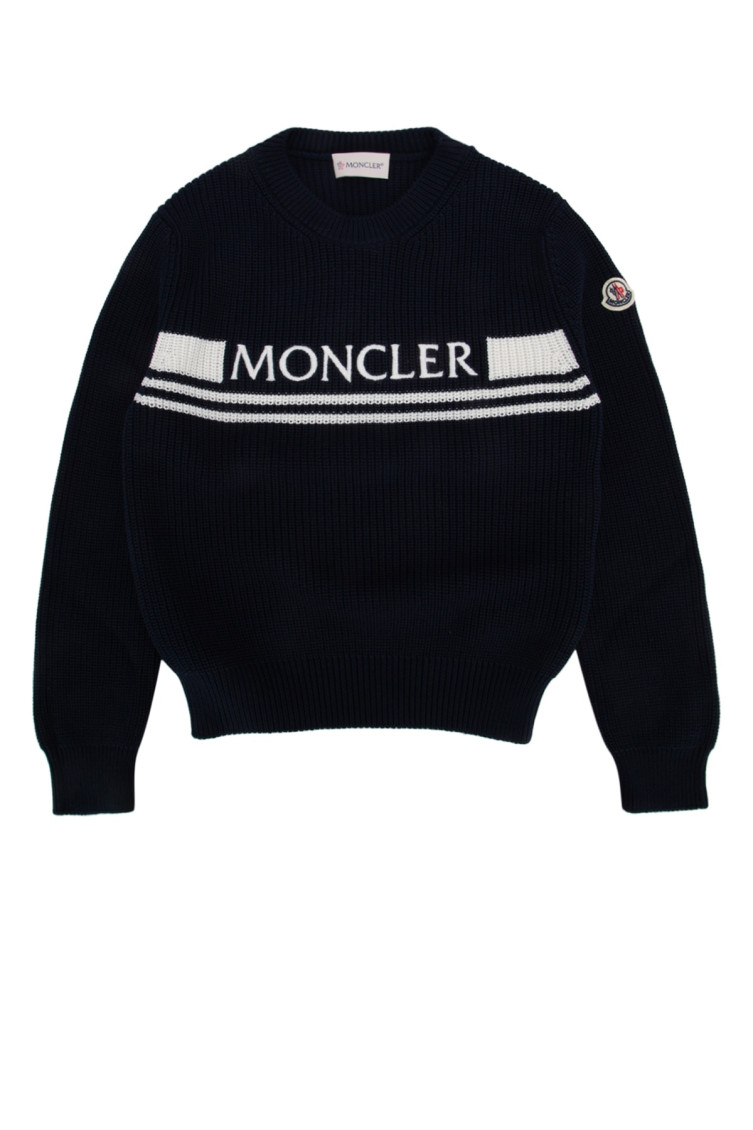 Kids Blue Logo Sweater
