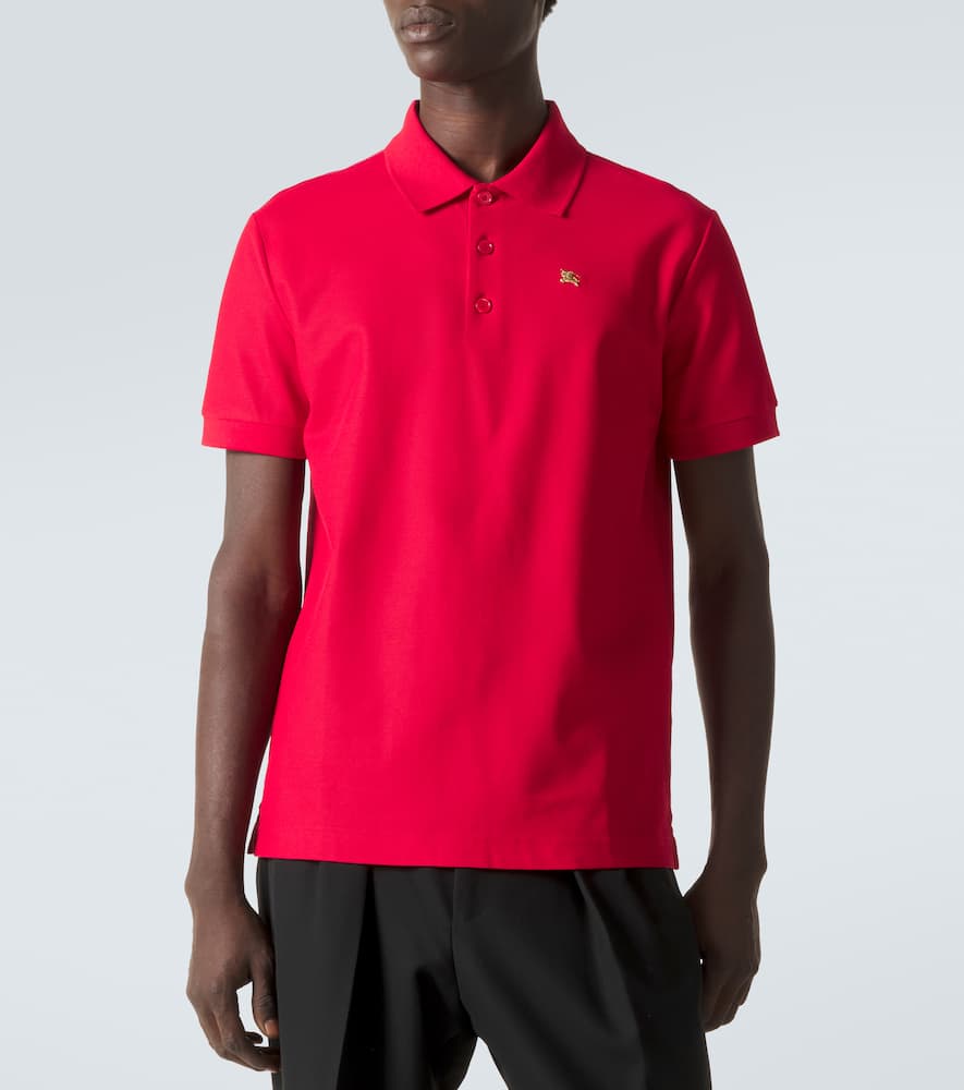 EKD cotton piqué polo shirt