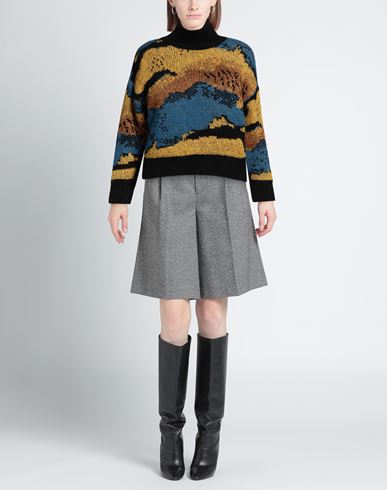 Woman Turtleneck Azure Size M Acrylic, Mohair wool, Polyamide, Virgin Wool, Polyester