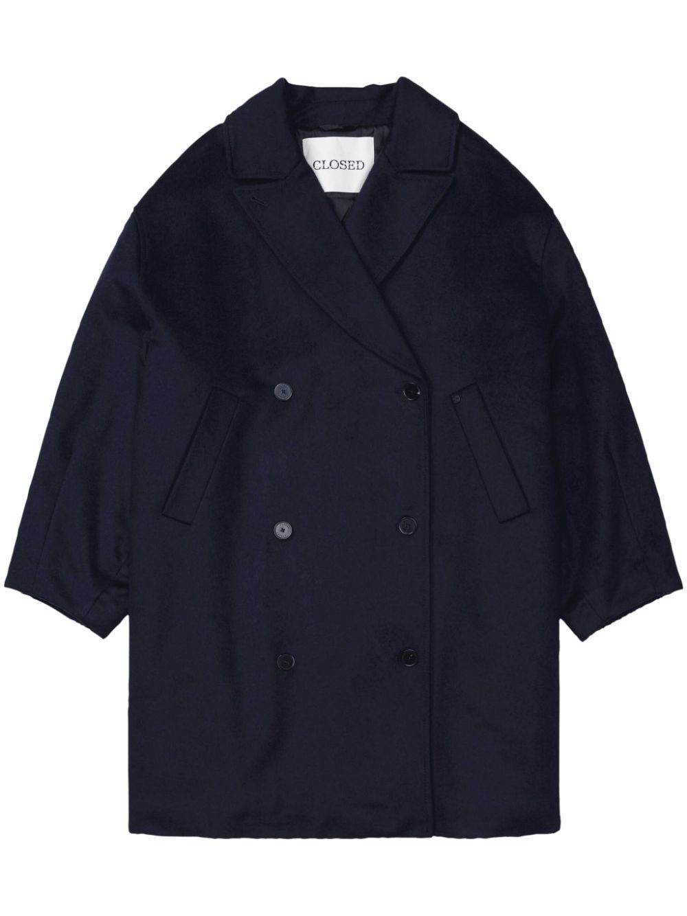 Double-breasted coat - Blue