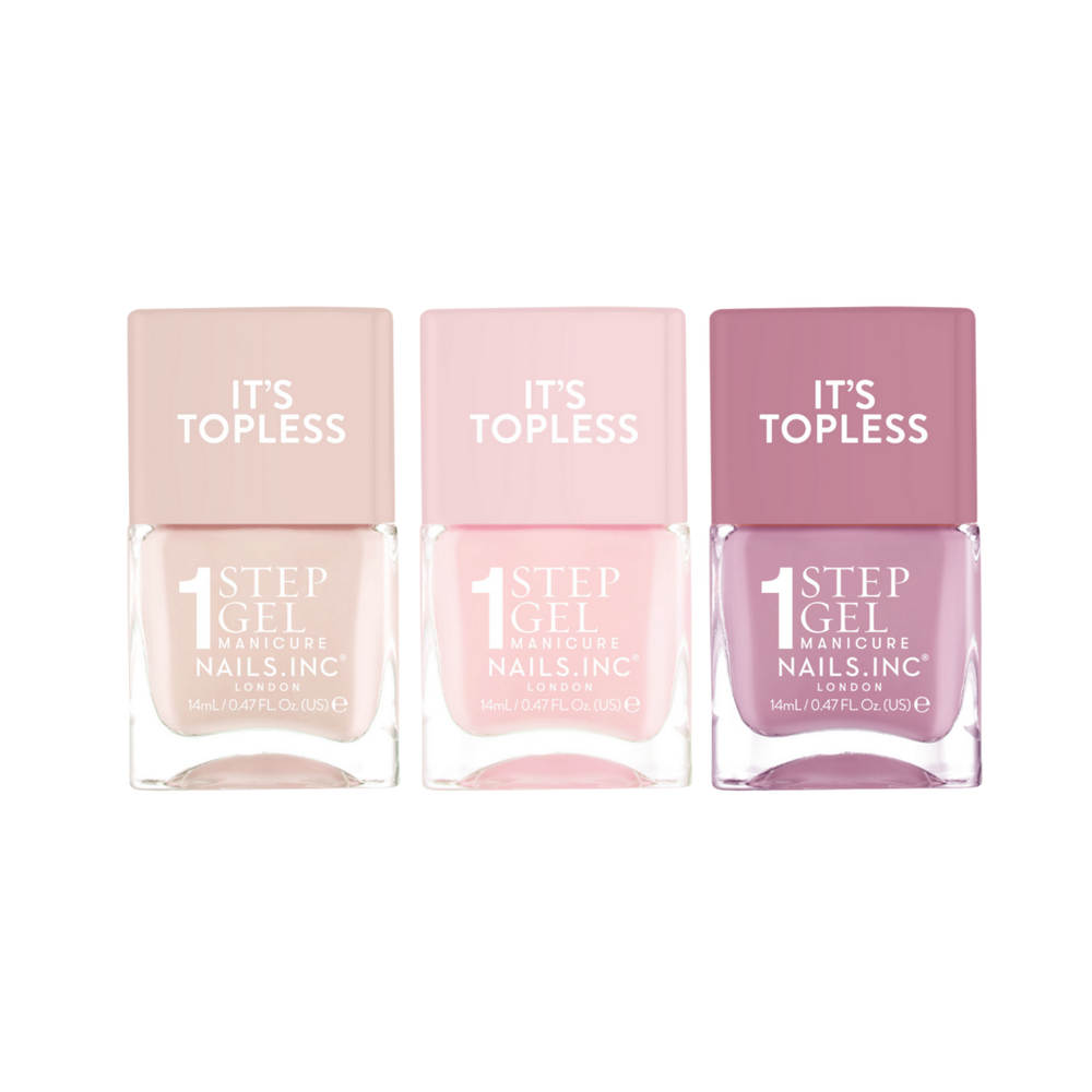 It's Topless Nudes 1-Step Gel-Like Manicure Nail Polish Set