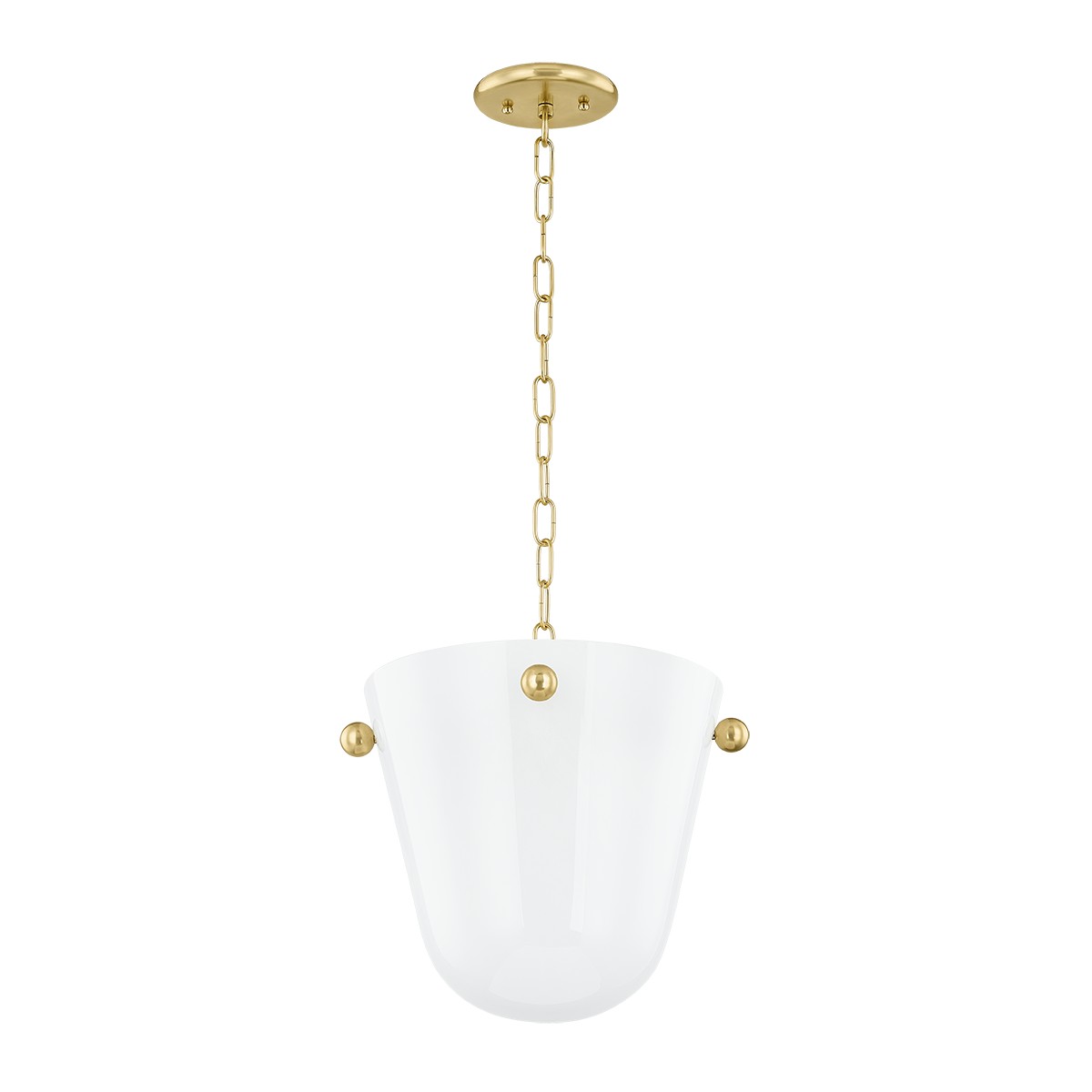 Aged Brass Pendant from the Rima Collection
