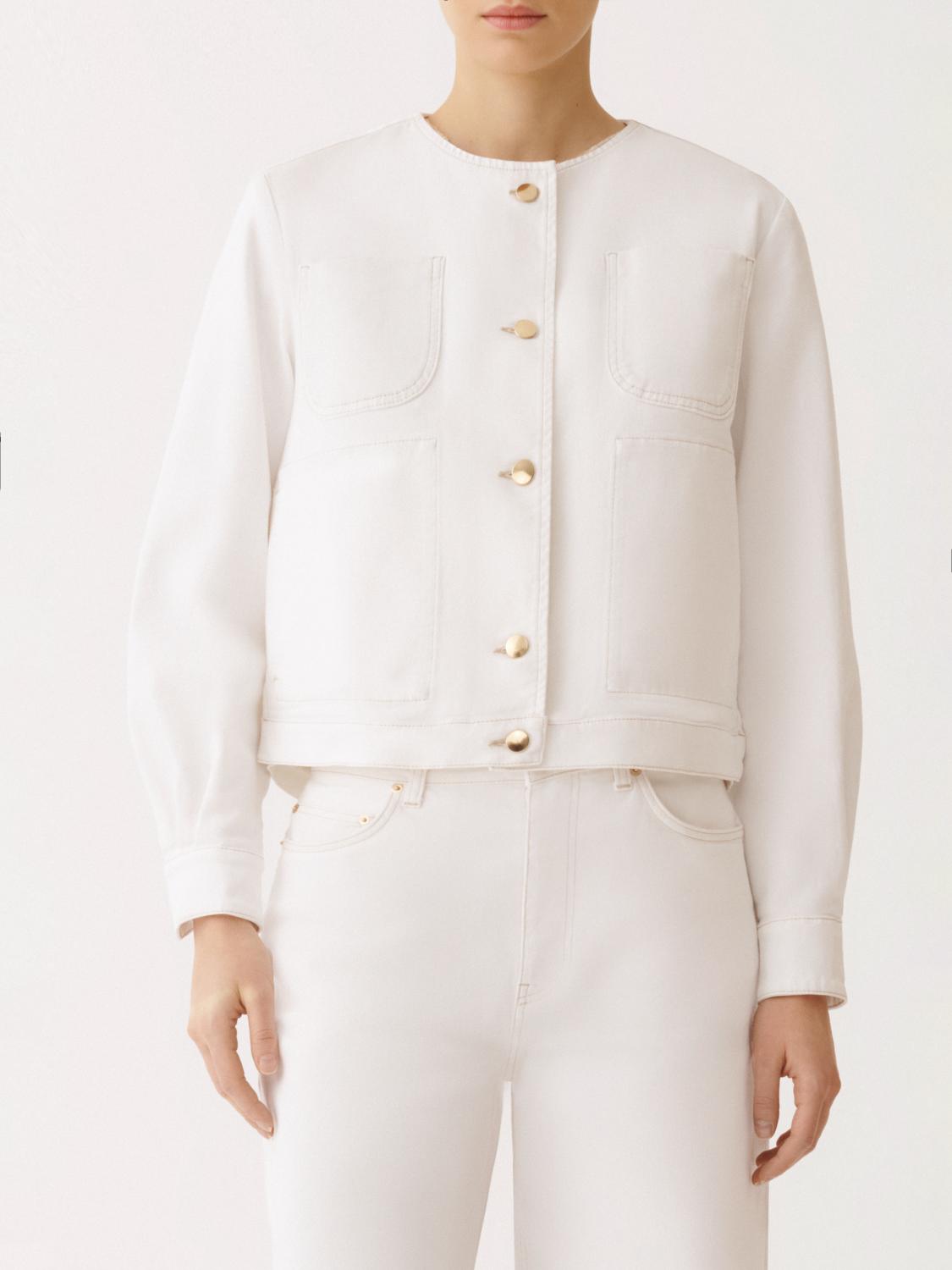 Jacket Woman color White