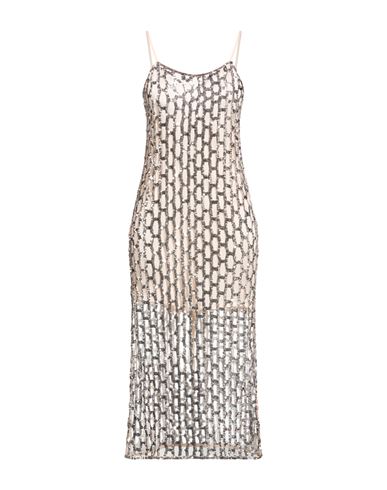 Forte_forte Woman Midi dress Blush Size 2 Polyester, Polyamide