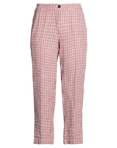Woman Pants Garnet Size 4 Linen